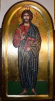 Nr.221.Chrystus Pantokrator-wym.50-27-2,5cm